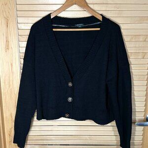 Knit Cropped Cardigan